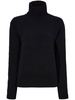 roll-neck press-stud jumper