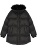 padded-design coat 