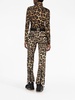 Leona leopard-print ski top