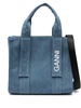 Tech denim tote bag