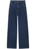 Carrie high-rise wide-leg jeans