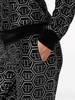 strass-monogramm chenille tracksuit