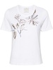 bead-embellishment cotton T-shirt