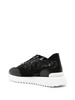 chantilly-lace leather sneakers