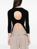 Giselle cut-out jumper