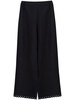 Sofia wide-leg linen trousers