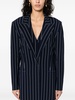 Classic pinstriped coat