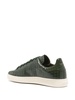 Warwick crocodile-embossed leather sneakers