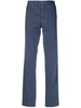 mid-rise straight-leg trousers