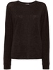 crew-neck long-sleeve jumper