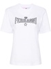 glitter logo-print T-shirt