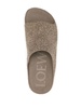 Lago brushed suede slides