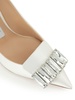 SR1 Bridal 75mm satin pumps