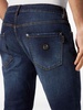 low-rise straight-leg jeans 