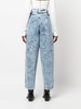 high-waisted Shobak jeans