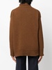 long-sleeve cashmere-blend jumper