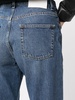 high-rise straight-leg jeans