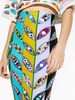 graphic-print high-waisted skirt