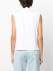 drawstring cotton tank top