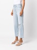 Maya high-rise cropped flared jeans