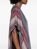 zigzag-woven cape