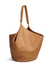 medium The Lotus leather tote bag