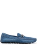 denim slip-on moccasin 