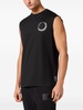 logo-appliqué crew-neck tank top