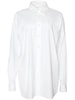 straight-point collar cotton shirt 