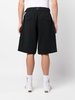 belted Bermuda cargo shorts