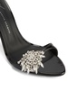 Sabry 90mm crystal-embellished mules