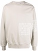 Box logo-print crew-neck sweatshirt