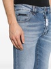 mid-rise skinny jeans