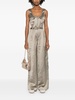 cargo satin jumpsuit