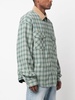 Corduroy-Trimmed Checked Cotton-Flannel Shirt