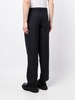 panelled cut-out cropped trousers