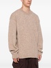 Le Pull sweater in alpaca blend with logo