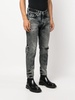 Mick whiskering-effect tapered jeans 