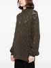 Suki Clementine open-knit sweater