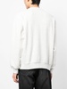 text-print crew-neck sweatshirt 