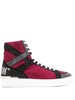 Money Beast high-top sneakers