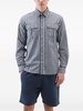 checked linen shirt