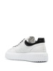 H-Stripes calf leather sneakers with logo