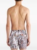 paisley-print drawstring swim shorts