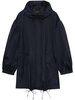 button placket trapeze parka