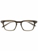 Zenith wayfarer-frame glasses