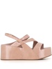 73mm Vetro leather sandals