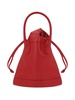 leather bucket bag