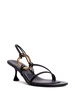 slingback leather sandals