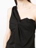 twisted one-shoulder vest top